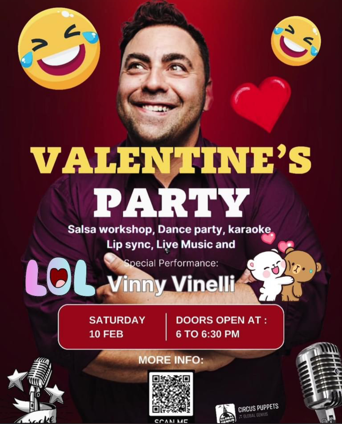 SOLD OUT - Valentine's Party (London, ON)